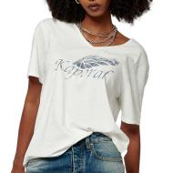 T-shirt Blanc Femme Kaporal MUST pas cher