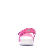 Adidas Adilette K Girls Pink/White Sandals Photo of the Espace des Marques %store% store - view of %key%