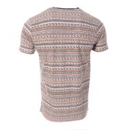 Camiseta de hombre azul marino/naranja RMS26 91266 ver 2