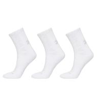 3 pares de calcetines blancos para hombre Under Armour de caña media barato