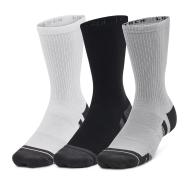 Under Armour Performance Tech 3 Paar Socken Weiß/Grau/Schwarz für Männer günstig
