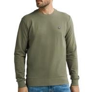 Sweat Vert Homme Petrol Industries Neck pas cher