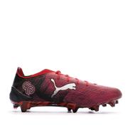 Chaussures de football Noires/Rouges Homme Puma Ultra 6 Ultimate vue 2