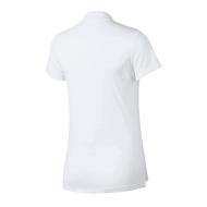 Sport Polo Weiß Damen Nike Dry SS Bld Ansicht 2