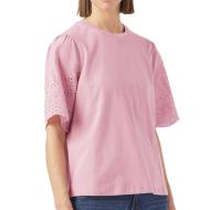 T-Shirt Rose Femme YAS Yaslex pas cher