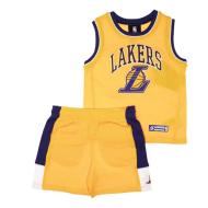 LOS ÁNGELES Conjunto de baloncesto amarillo/negro para bebé de Sport Zone barato