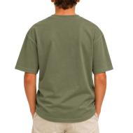 T-Shirt Khaki für Jungen von Paname Brothers Ansicht 2