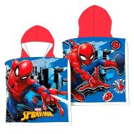 Blauer/roter Poncho von Sport Zone Spiderman