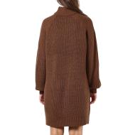Jersey de punto marrón para mujer Vestido Noisy May Timmy ver 2