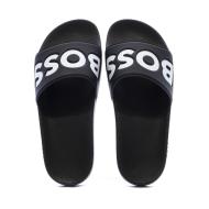 Claquettes Noir Homme Hugo Boss Aryeh vue 3