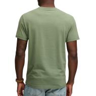 T-Shirt Kaki Homme Superdry Essential Serif vue 2