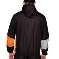 Chaqueta de fútbol OM Negra/Naranja Hombre Puma 2023/24 ver 2