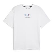 T-Shirt Blanc Homme Puma Bmw Mmss pas cher