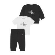 Calvin Klein Jeans Monogram Black Boy's Set Photo of the Espace des Marques %store% store - view of %key%