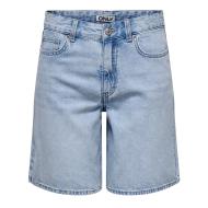 Pantalones cortos azules de mujer Only Lumi barato