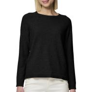 Jersey negro de mujer Pieces Bree Knit barato