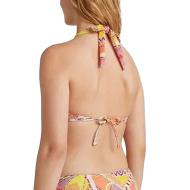 Gelb/Pink Women's O'Neill Sao Mix Badeanzugoberteil Ansicht 2