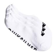 3 Paar weiße Herrensocken von Quiksilver – 3-Pack günstig
