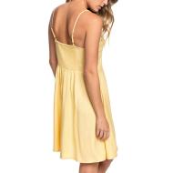 Robe Jaune Femme Roxy Sun May Shine vue 2