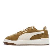 Braune/weiße Herren-Sneaker Puma Shuffle Downtown