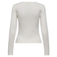 Langarmshirt Weiß Damen JDY Vaya Ansicht 2