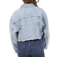 Jennyfer Women's Blue Jean Jacket VROPY Photo of the Espace des Marques %store% store - view of %key%