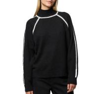 Pieces Lola Jersey Negro Mujer