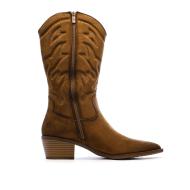 Santiags Hautes Camel Femme Xti 144308-CAM vue 2