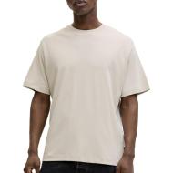 T-Shirt Beige Herren Jack & Jones Neck