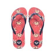 Roxy The Sea Penhat Girl's Pink Floral Flip Flops Photo of the Espace des Marques %store% store - view of %key%