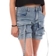 Cargo Shorts Blau Women Monday Premium BUE günstig