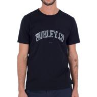 T-Shirt Schwarz Mann Hurley H20 Dri Authentic