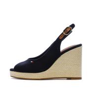 Women's navy sandals Tommy Hilfiger Wedge affordable