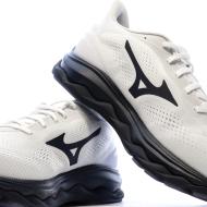 Chaussures de Running Blanc/Noir Homme Mizuno Wave Serene 2 vue 7
