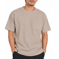Camiseta de hombre color topo RMS26 Oversize