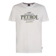 T-Shirt Blanc Homme Petrol Industries Classics