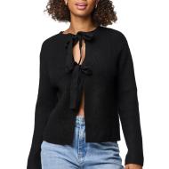Pieces Silly Women's Black Sweater