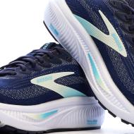 Chaussures de Running Bleu Femme Brooks Ghost 17 vue 7