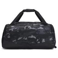 Under Armour 5,0 Duffles – Unisex-Sporttasche in Schwarz/Grau Ansicht 2