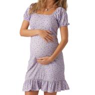 Lila Women's Pregnancy Dress Mamalicious Bloom affordable