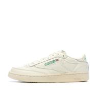 Baskets Blanche/Verte Homme Reebok Club C85 Vintage pas cher