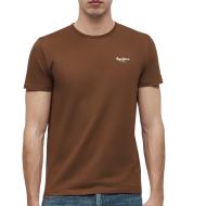 Men’s Brown T-Shirt, Pepe Jeans Originals affordable