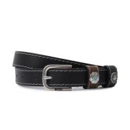 Cinturón negro para mujer Diesel B-texa Belt barato