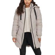Women's Long Jacket Ecru JDY Padded affordable