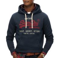 Sweatshirt Marine/Bordeaux Herren Superdry Heritage