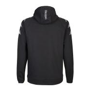 Kappa Divieto Men's Black Zip Sweat Top Photo of the Espace des Marques %store% store - view of %key%