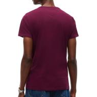 Tommy Hilfiger Men’s Bordeaux T-shirt Tjm Xslim Jersey Photo of the Espace des Marques %store% store - view of %key%