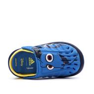 Sandalias Adidas Dori Boys Azul/Amarillo ver 4