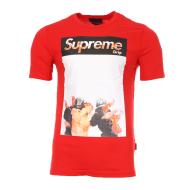 Camiseta Supreme Grip Police Roja