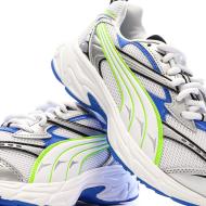 Weiße/blaue Puma Morphic Sneaker für Jungen Ansicht 7